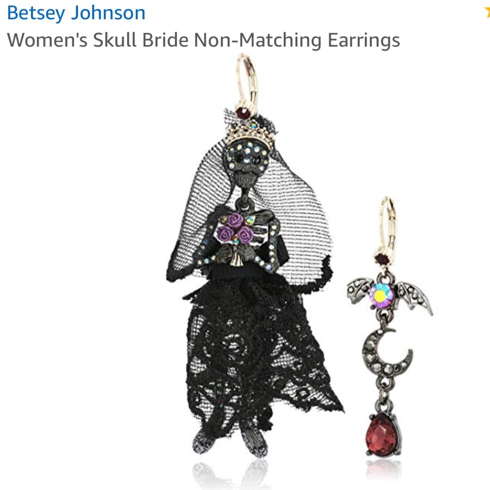 Betsey Johnson | women's skull bride mismatch
